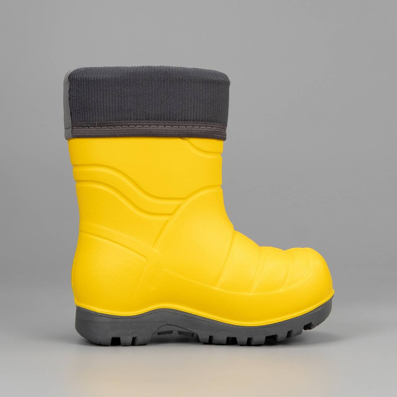 Сапоги детские Nordman Flash со съемным флисовым утеплителем желтые - фото 4