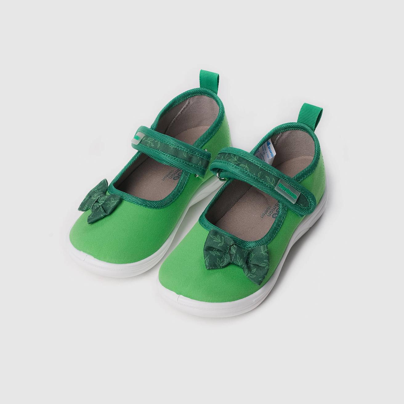 Тапочки детские Nordman Stars цвет зелёный - фото 7