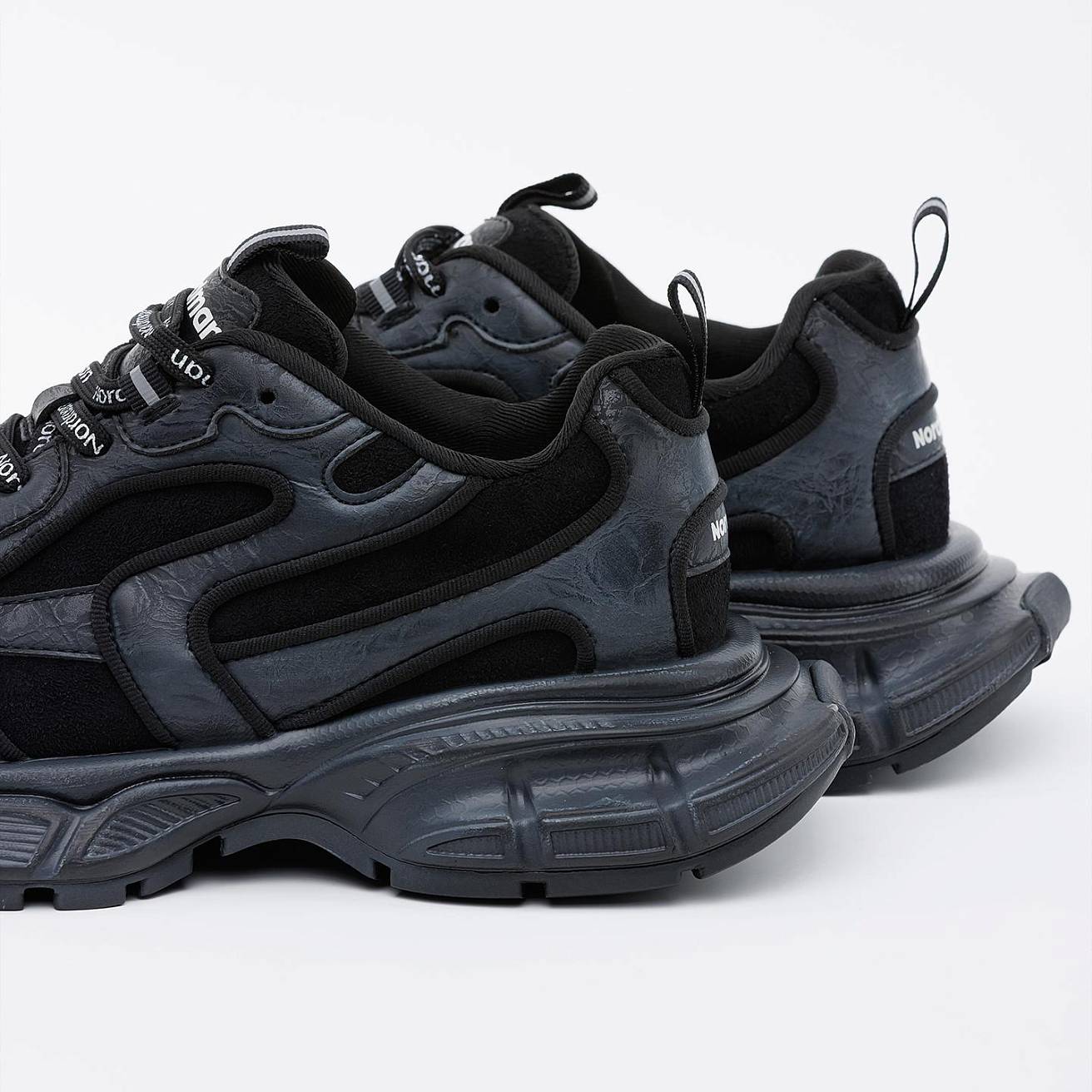 Женские кроссовки Nordman серые - фото 3