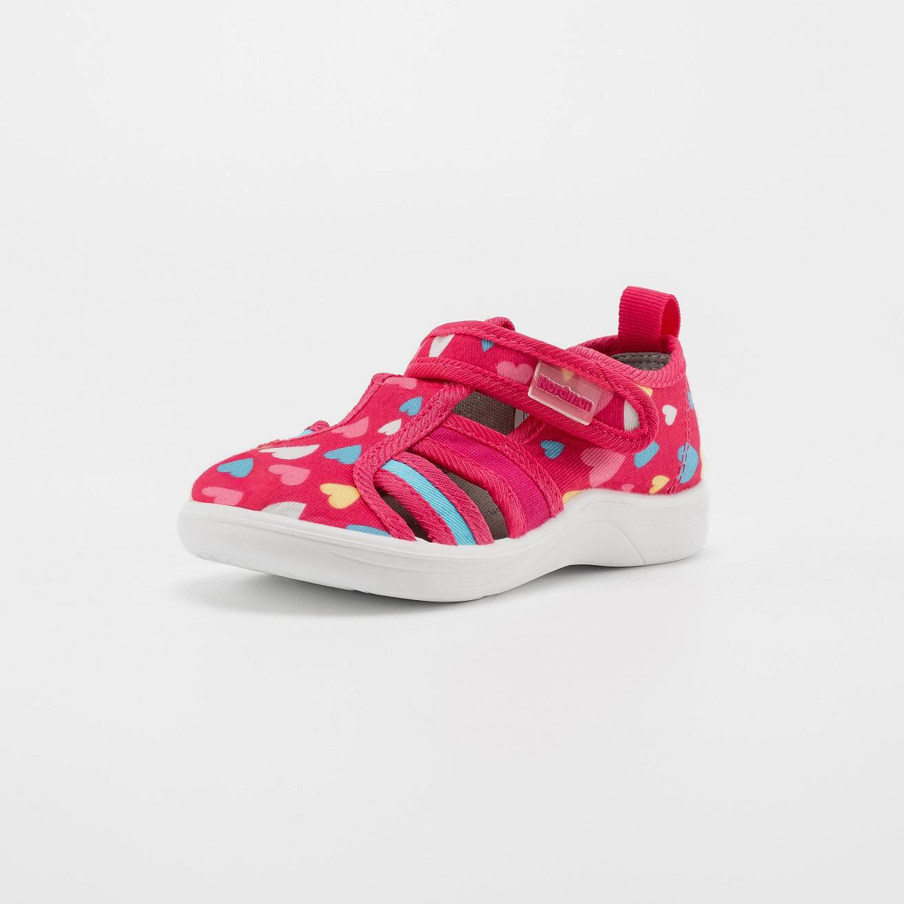 Тапочки детские Nordman Stars принт сердечки - фото 5