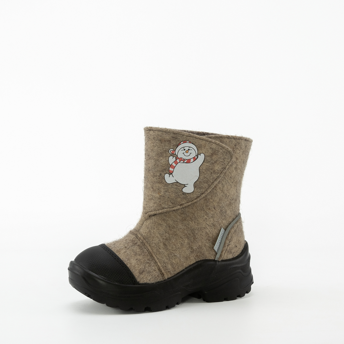 Валенки Nordman на липучке тёмно-серые - фото 3