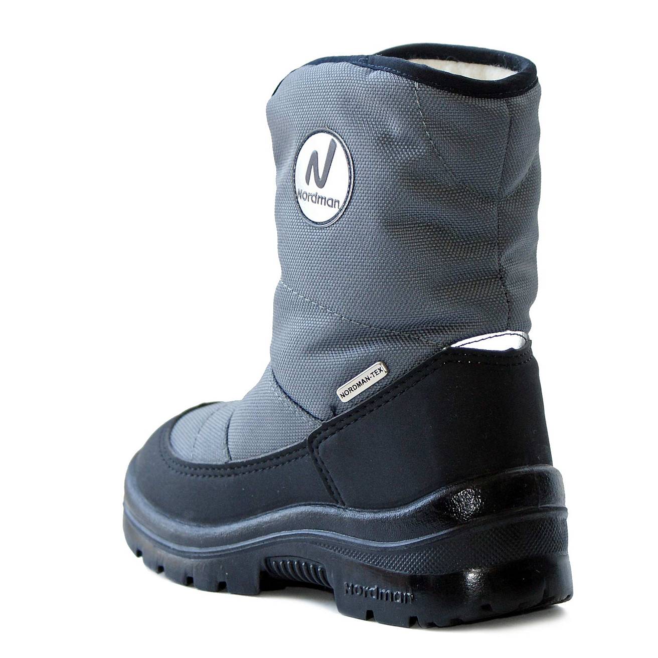 Зимние детские сапоги Nordman Next серые - фото 4