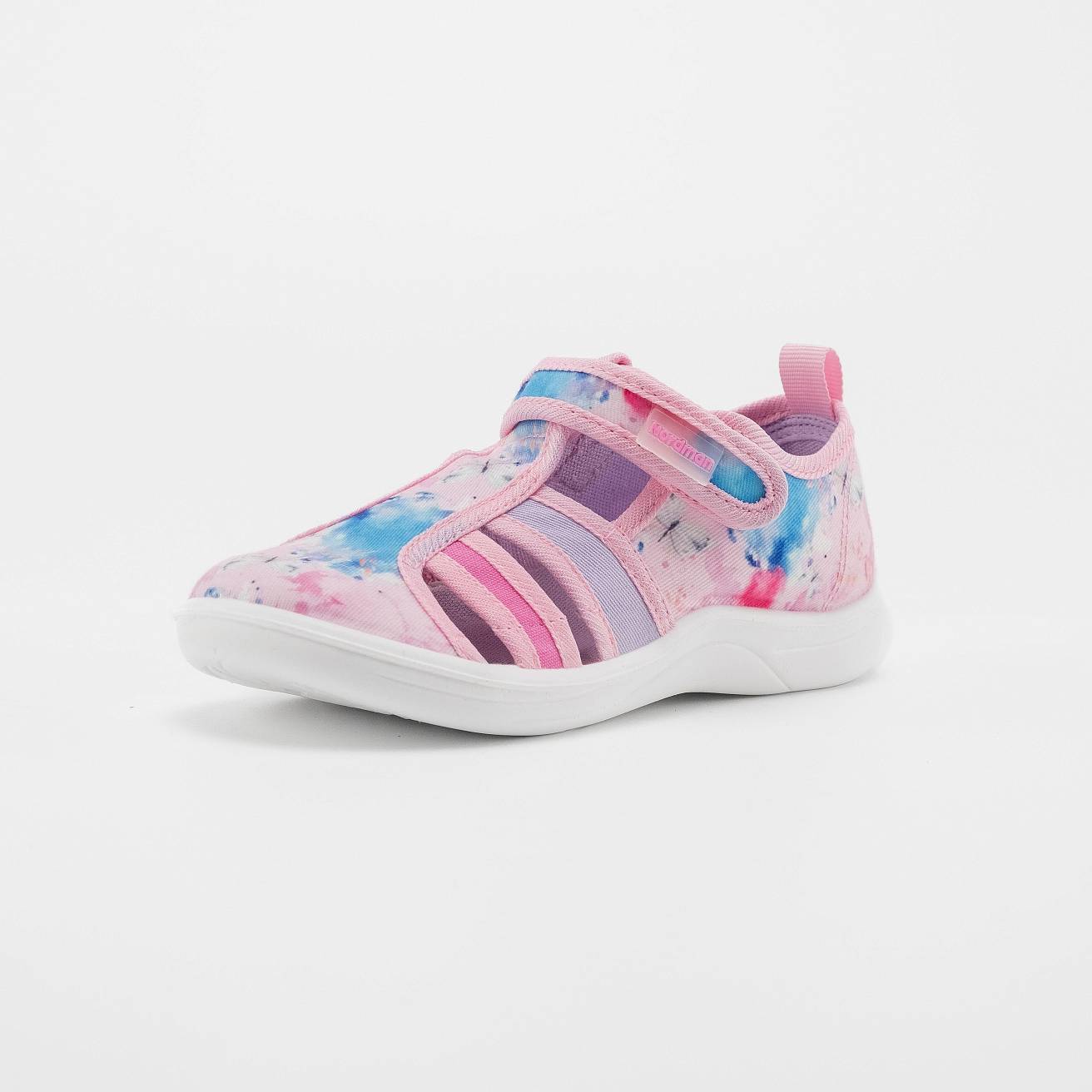 Тапочки детские Nordman Stars розовый с принтом - фото 4