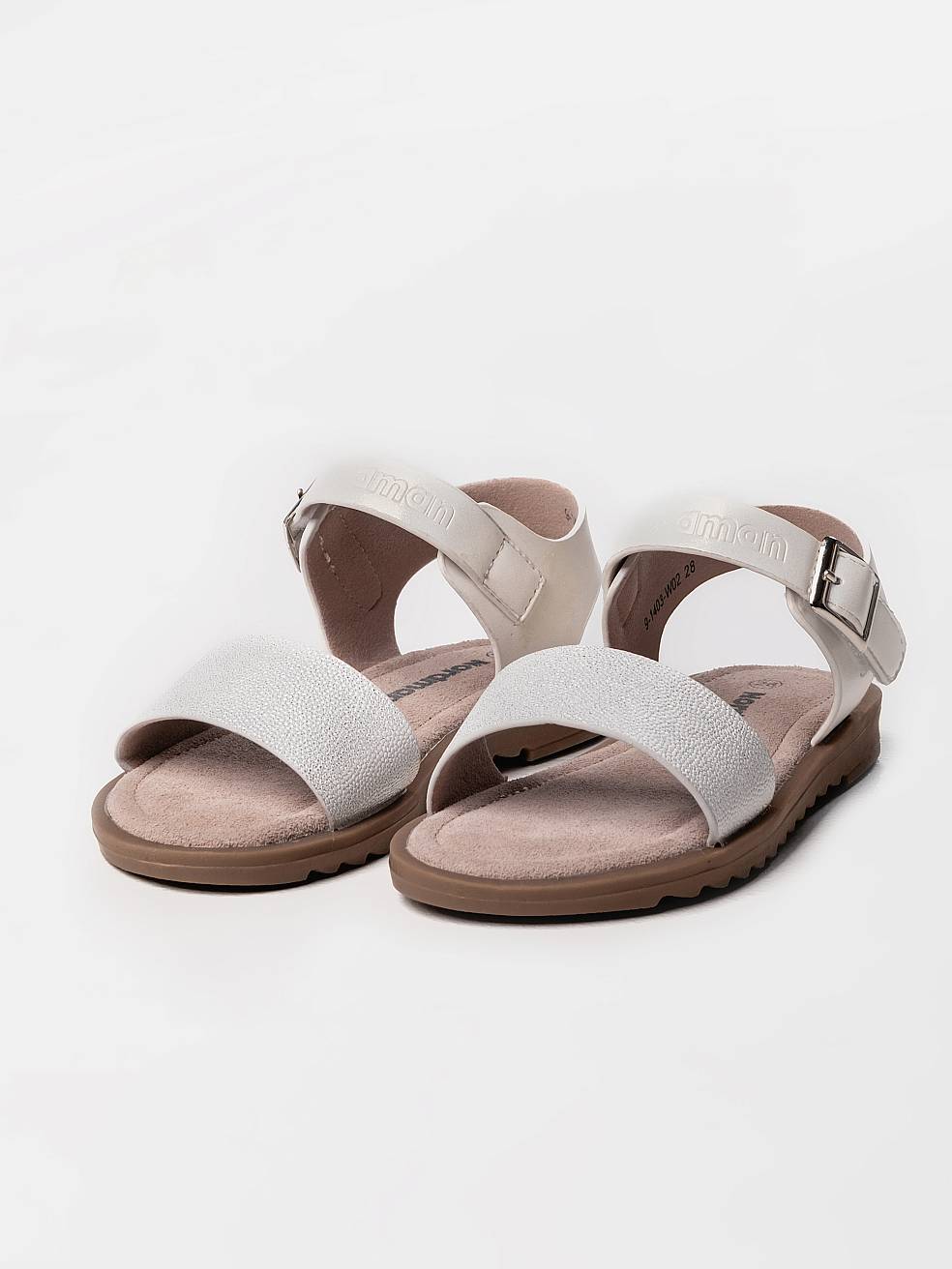 Детские летние босоножки Nordman белые - фото 1