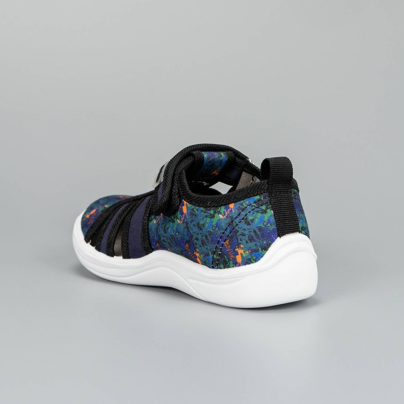 Тапочки детские Nordman Stars фиолетовые с принтом - фото 5