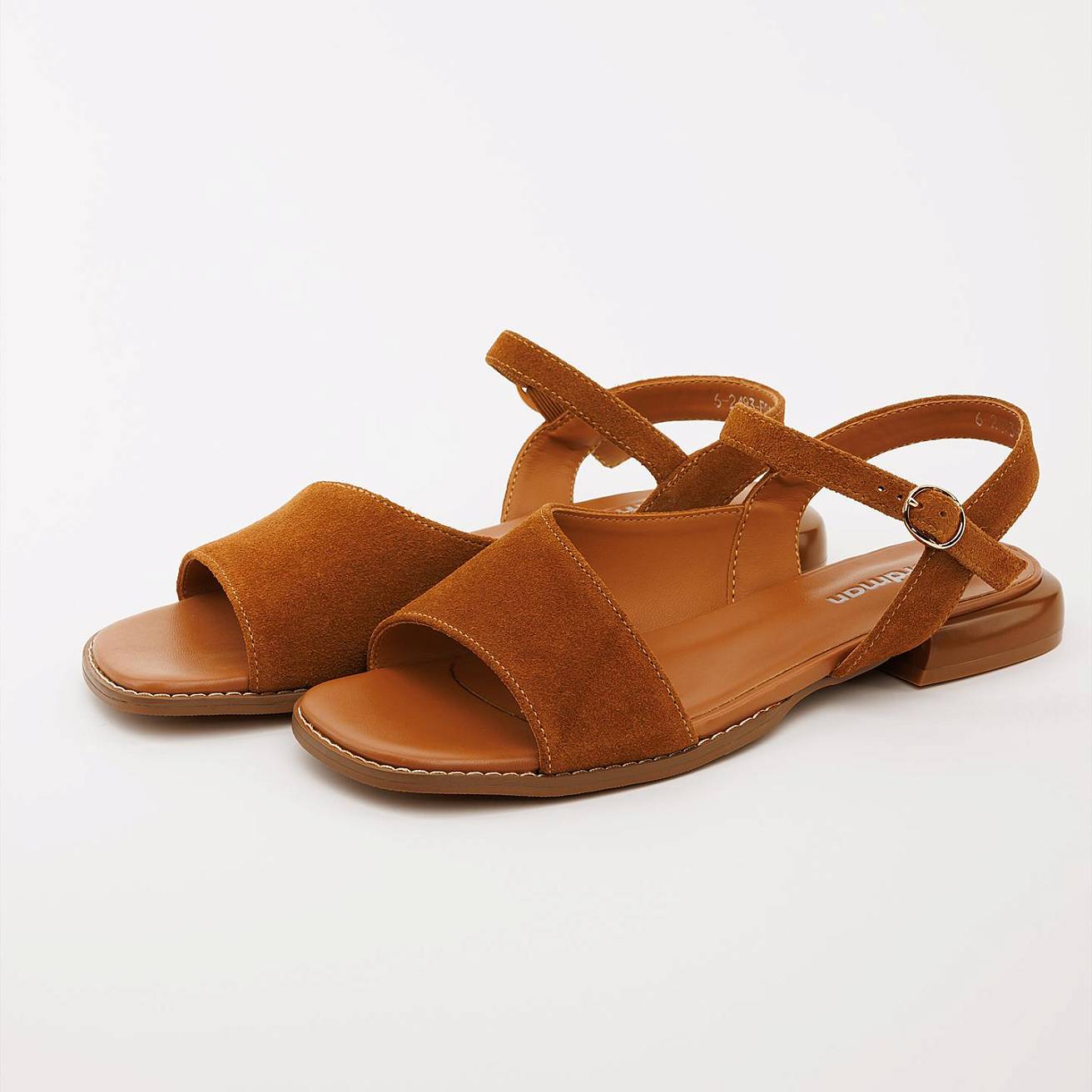 Женские сандалии Nordman коричневые - фото 1