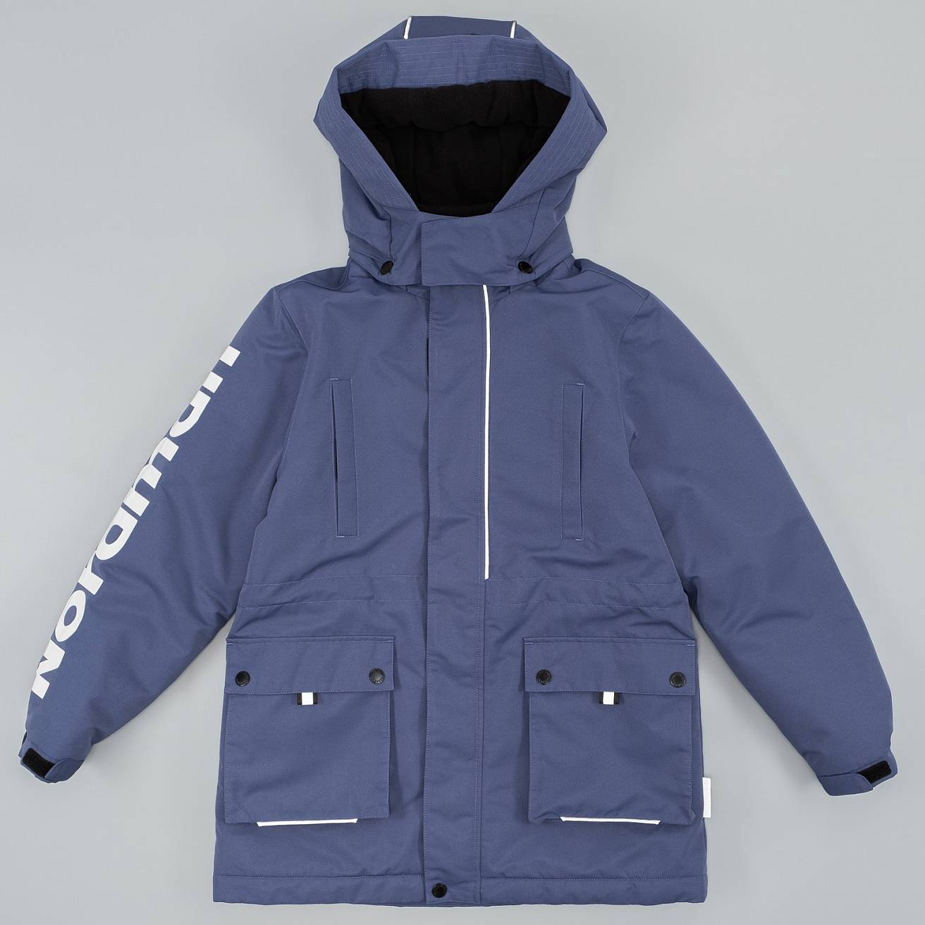 Nordman Wear куртка-парка утеплённая темно-синяя - фото 3