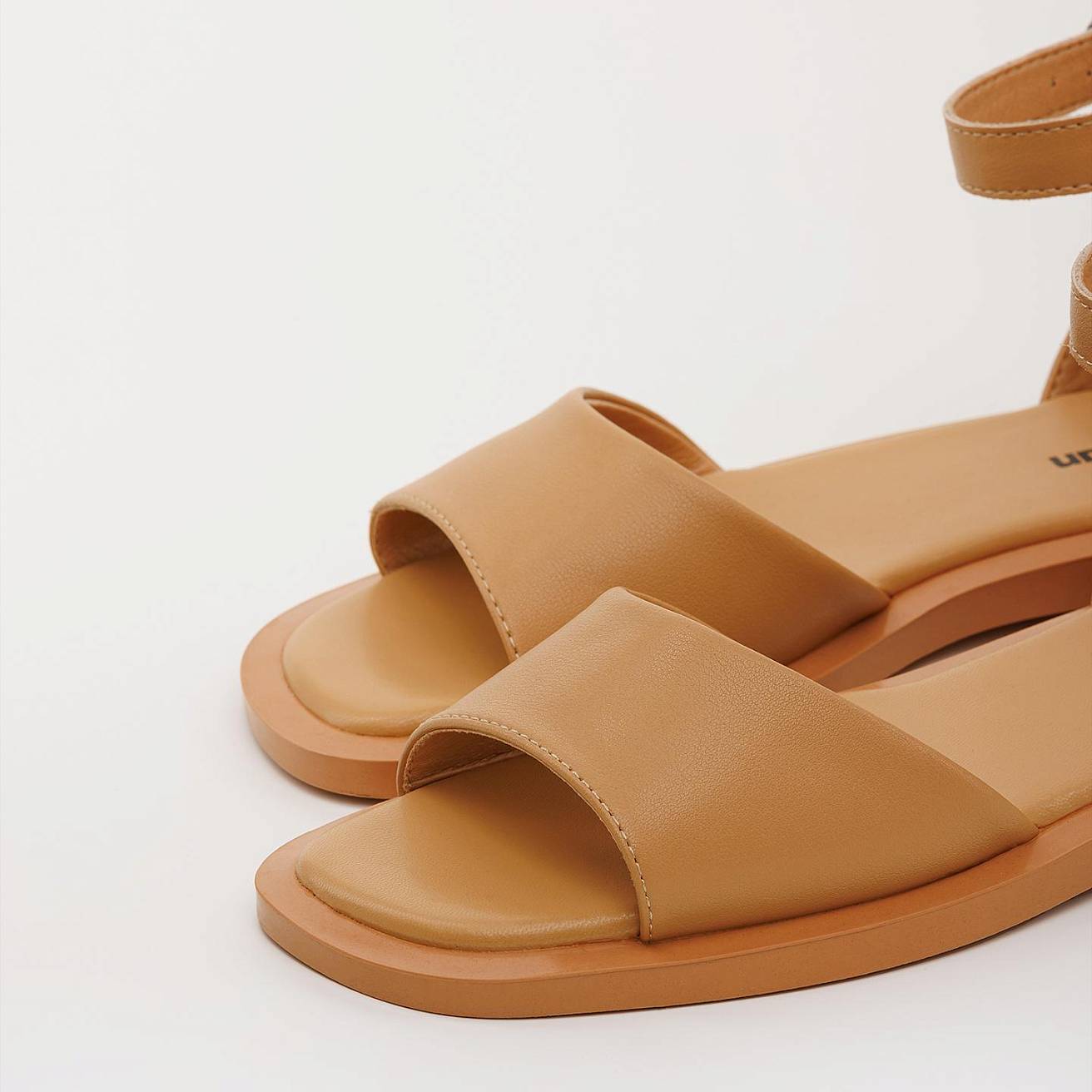 Женские сандалии Nordman бежевые - фото 4