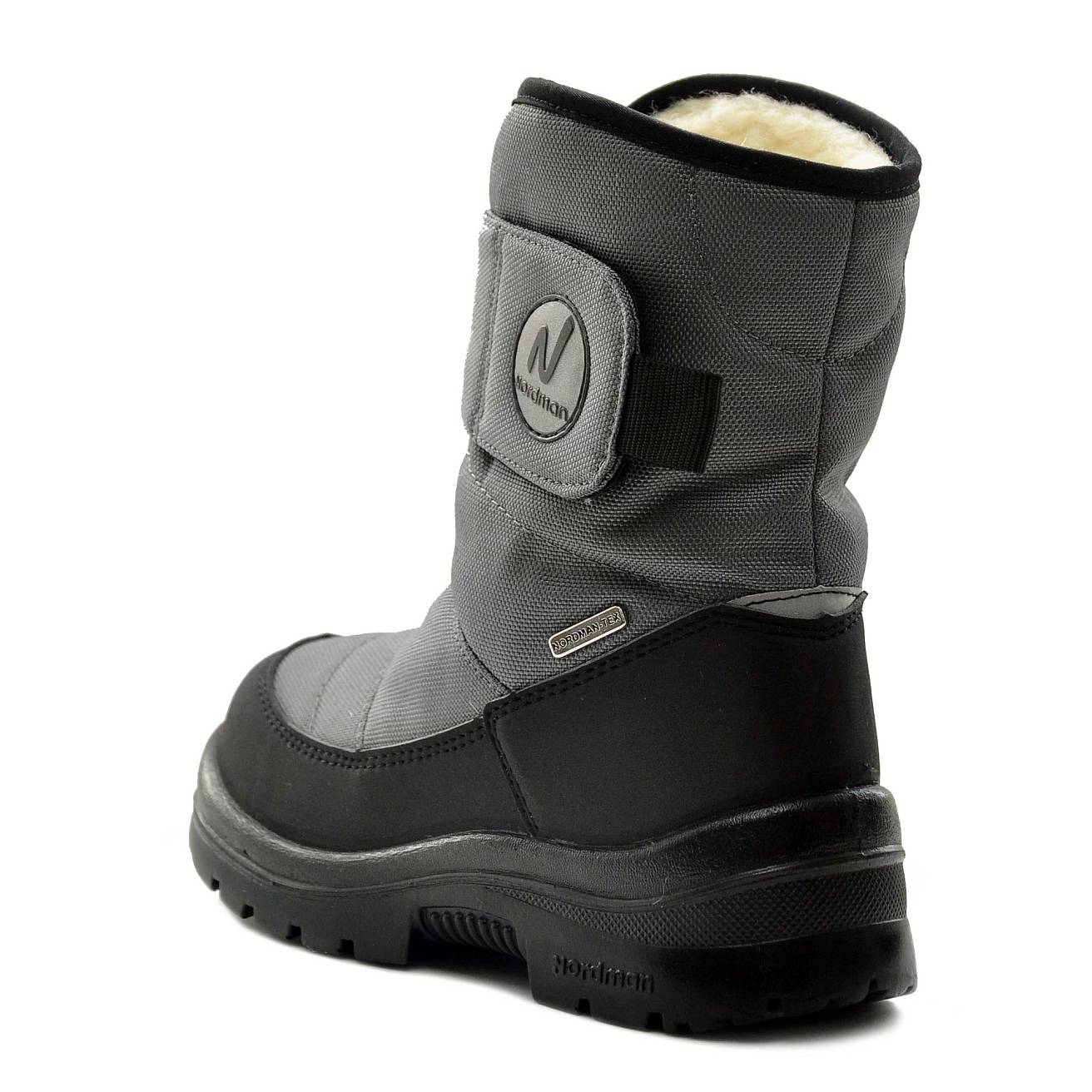 Зимние детские сапоги Nordman Next серые - фото 5
