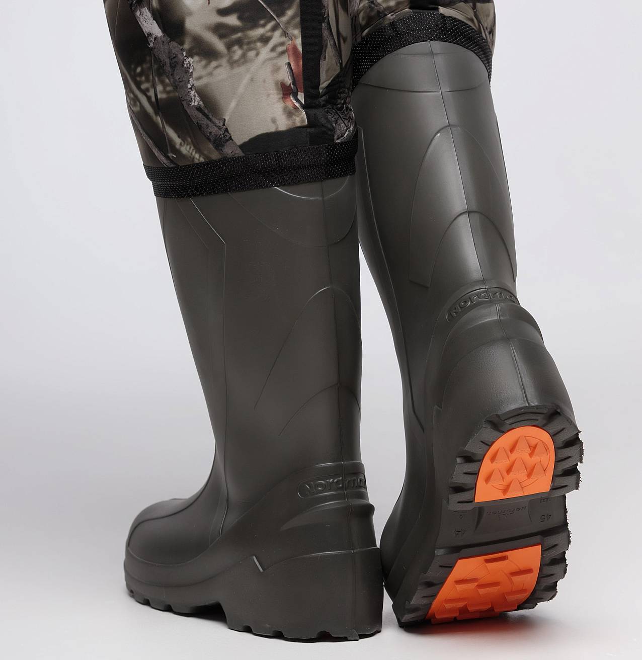 Сапоги забродные Nordman Neo Plus из неопрена на ТЭП подошве осенний лист - фото 3