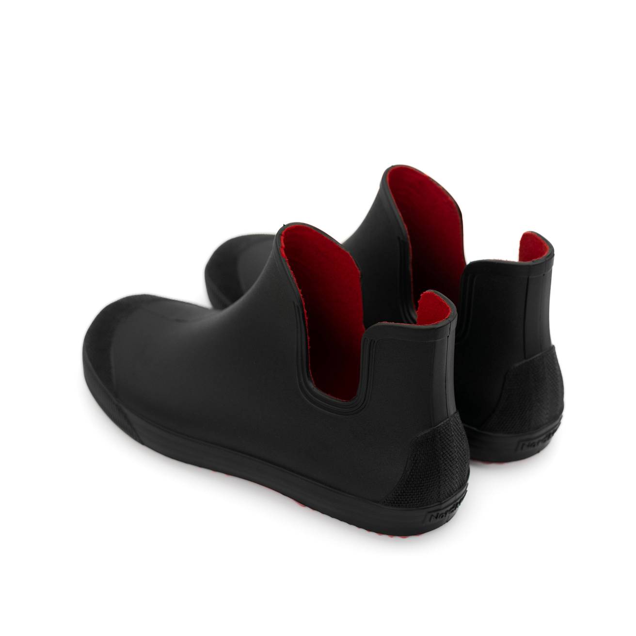 Ботинки Nordman Beat  без эластичных вставок,цвет черный с красной подошвой - фото 2