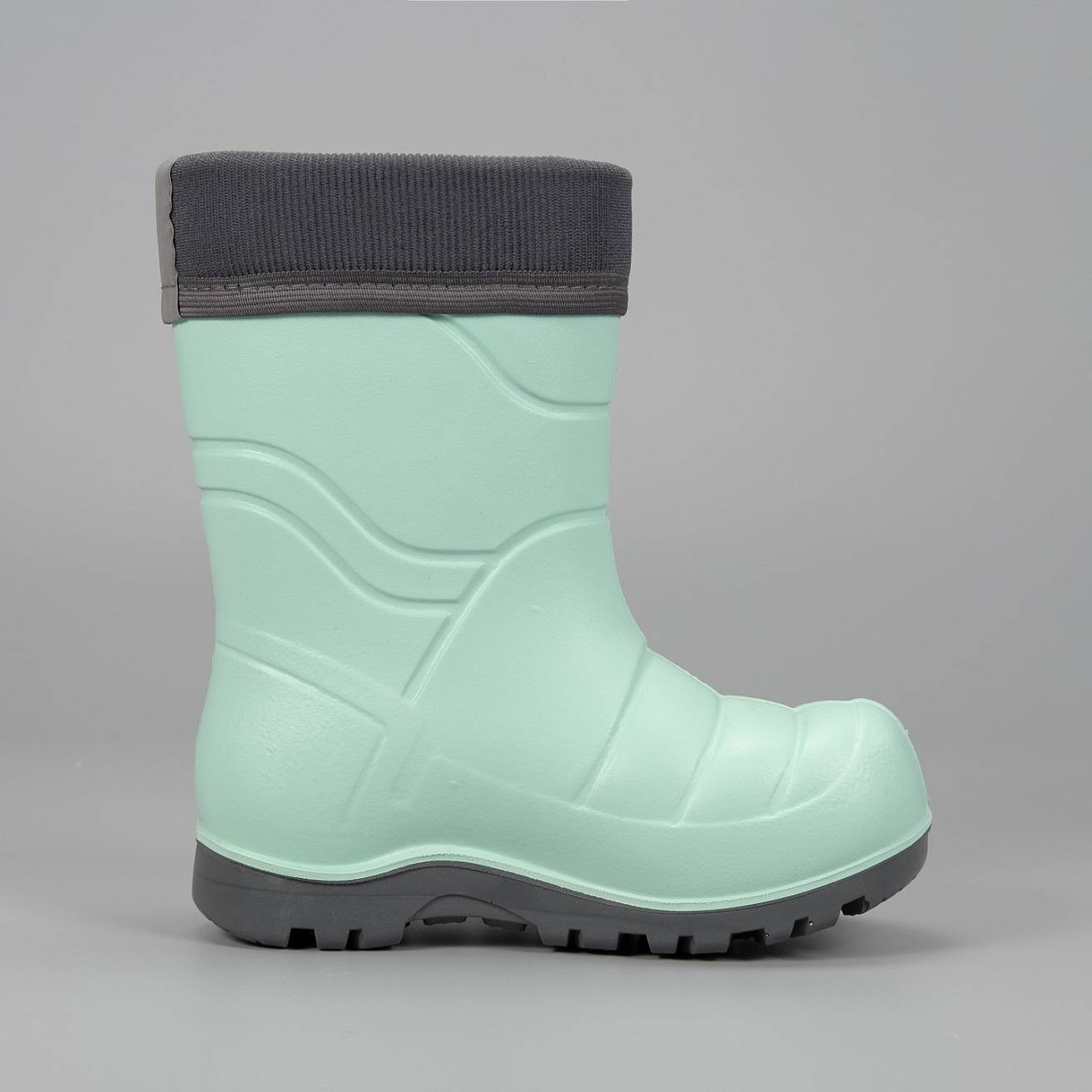 Сапоги детские Nordman Flash со съемным флисовым утеплителем мятные - фото 4