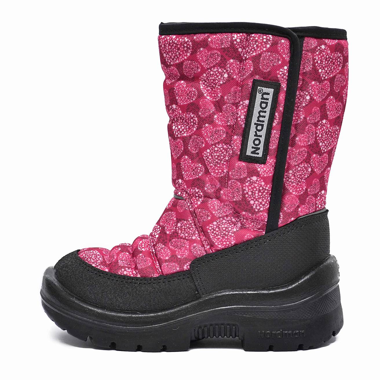 Зимние детские сапоги Nordman Lumi  на липучке LETS SNOW DOT - фото 4