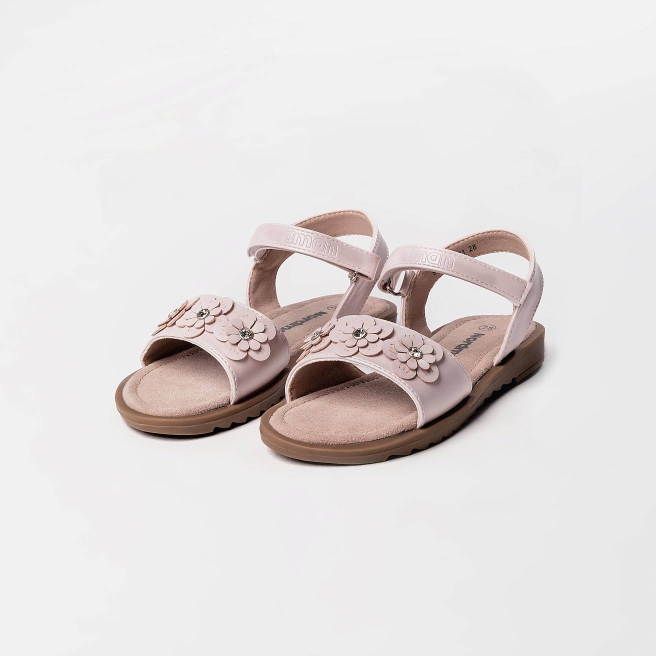 Босоножки детские летние розовые - фото 3