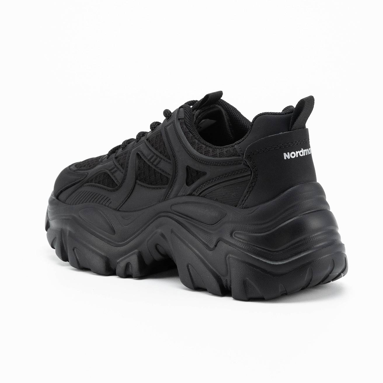 Женские кроссовки Nordman черные - фото 4