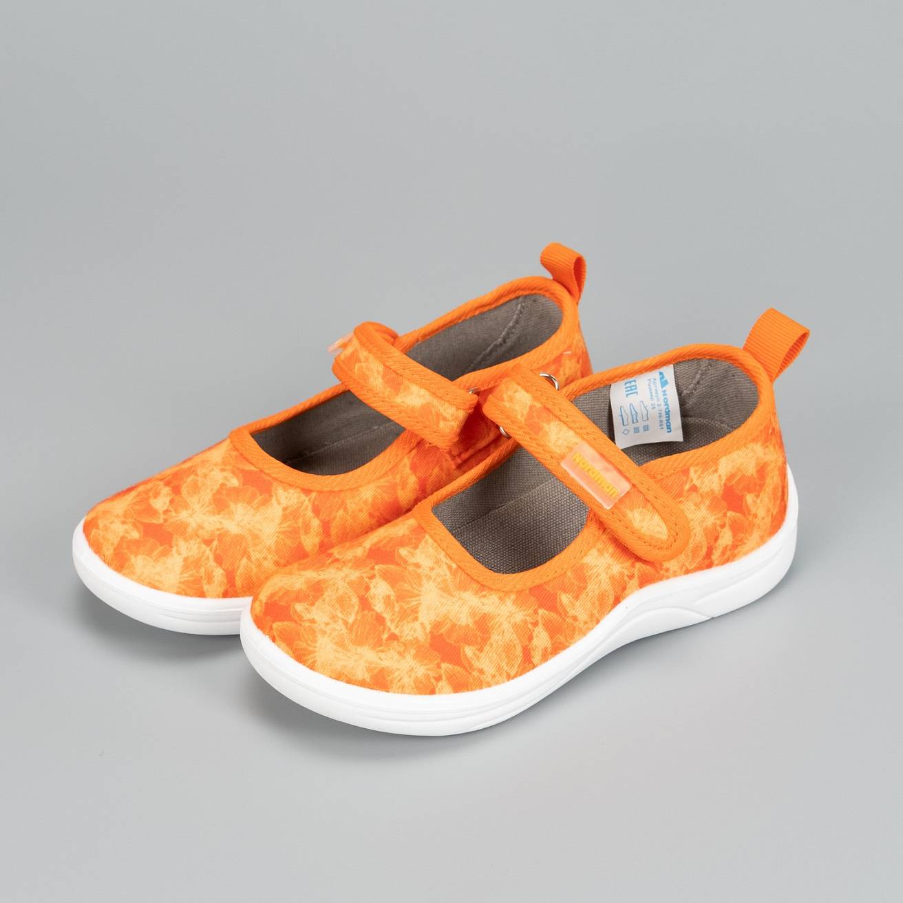 Тапочки детские Nordman Stars оранжевые - фото 6