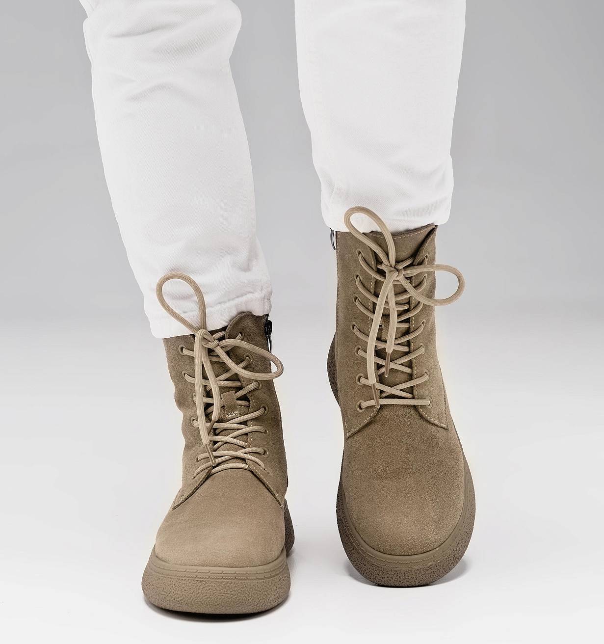 Nordman ботинки на шнурках цвет песочный - фото 2