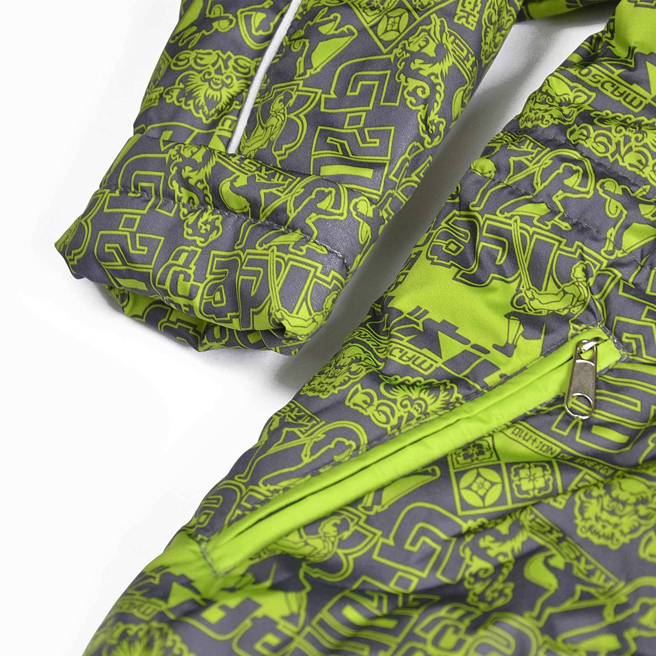 Куртка "Деми" самурай салатовый - фото 4