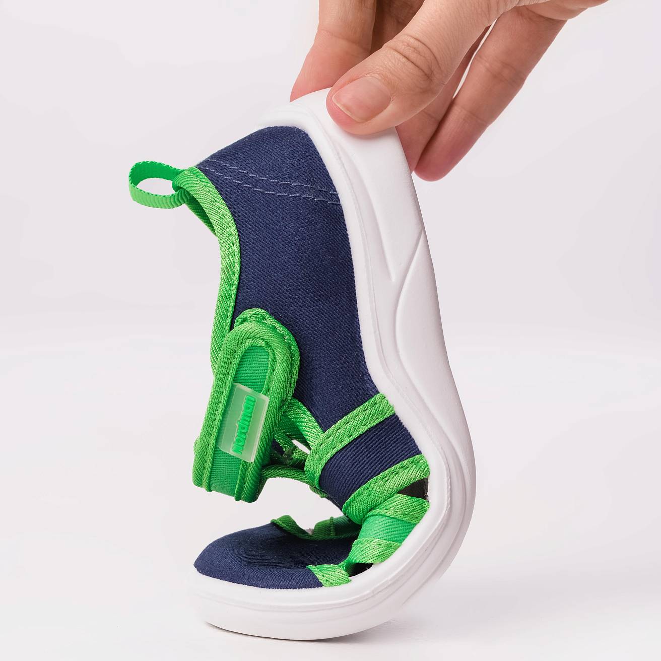 Тапочки детские Nordman Stars сине-зелёные - фото 2