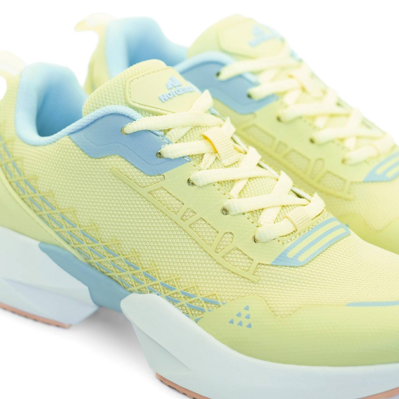 Женские кроссовки Nordman желтые - фото 3