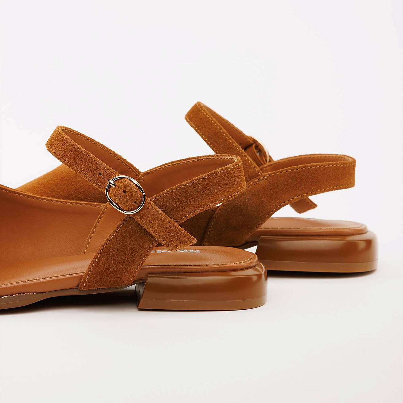 Женские сандалии Nordman коричневые - фото 4