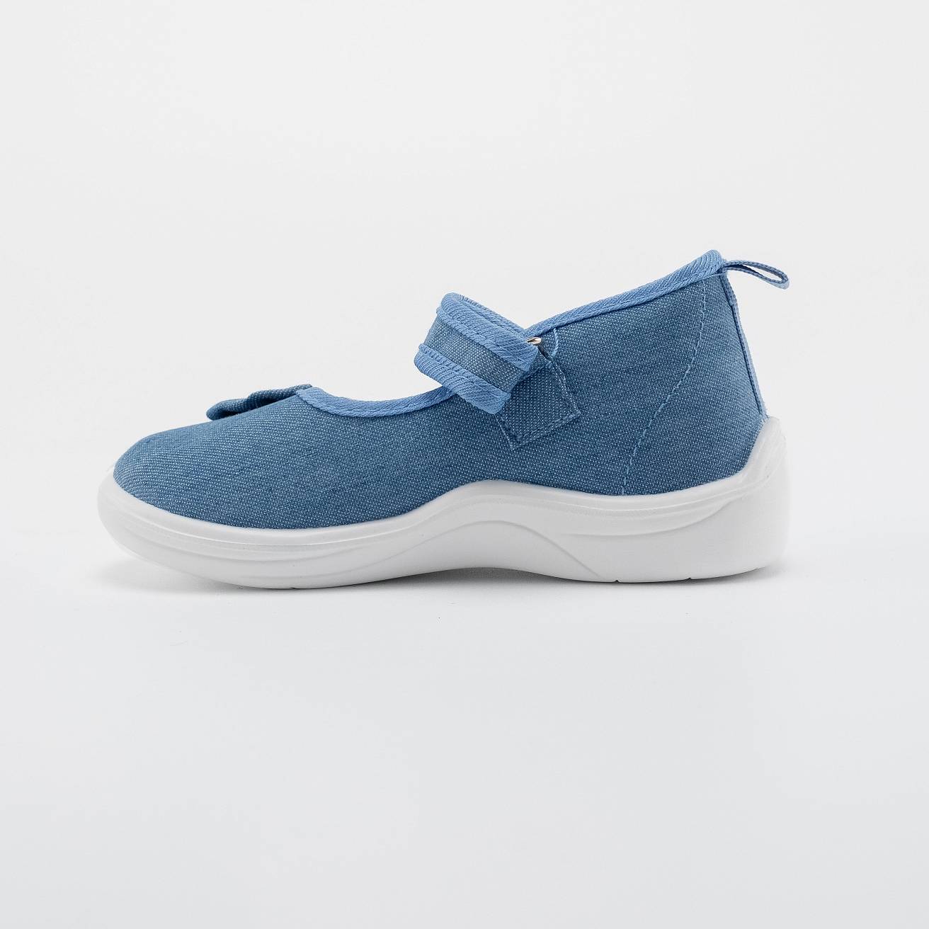 Тапочки детские Nordman Stars васильковые - фото 6