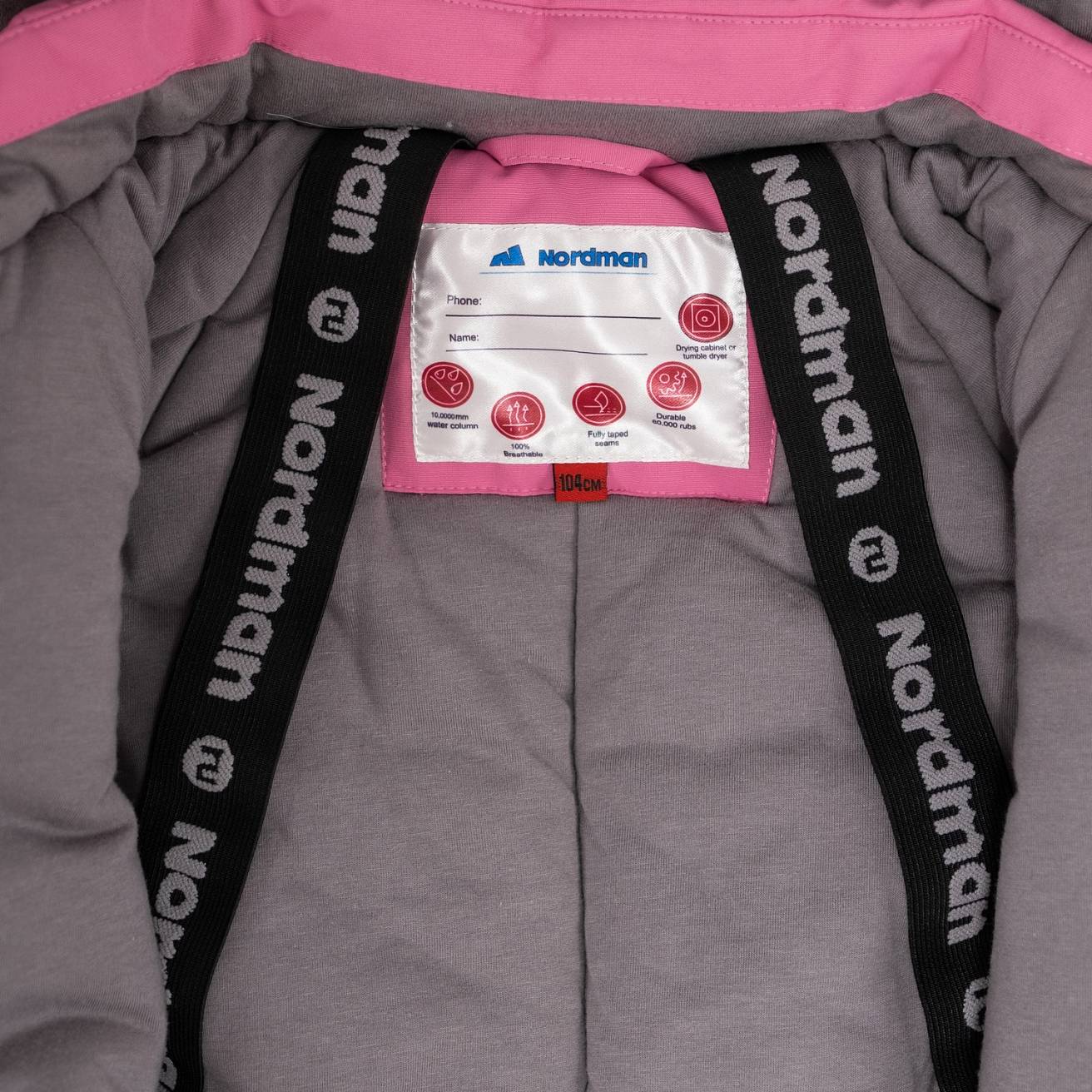 Комбинезон детский Nordman Wear розовый - фото 10