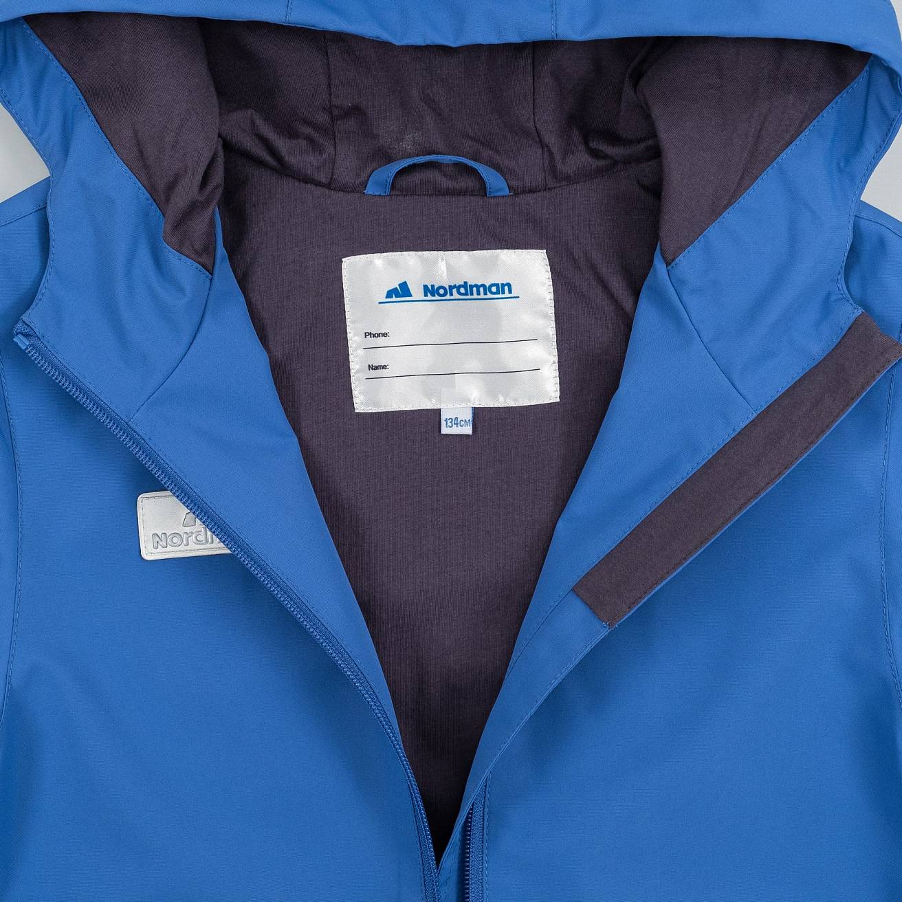 Nordman Wear куртка-ветровка без утеплителя синяя - фото 5