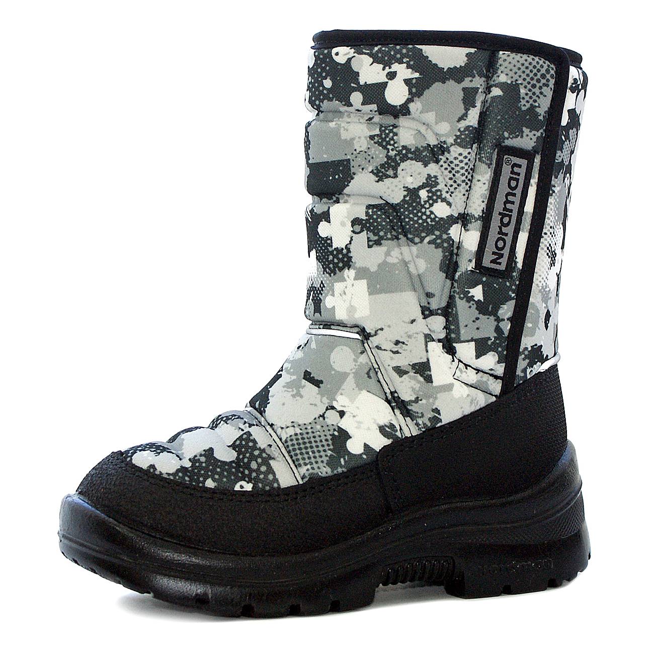 Зимние детские сапоги Nordman Lumi  на липучке PAZ PAZ BLACK - фото 2