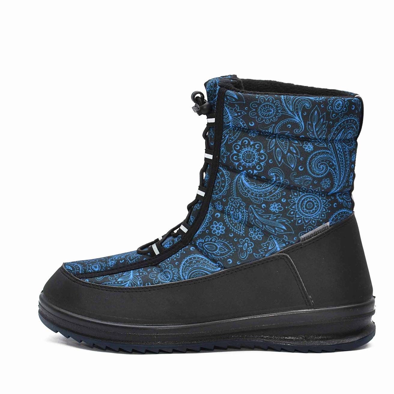 Ботинки Nordman Click на шнуровке PAISLEY_ZO_$V#BLUE - фото 3