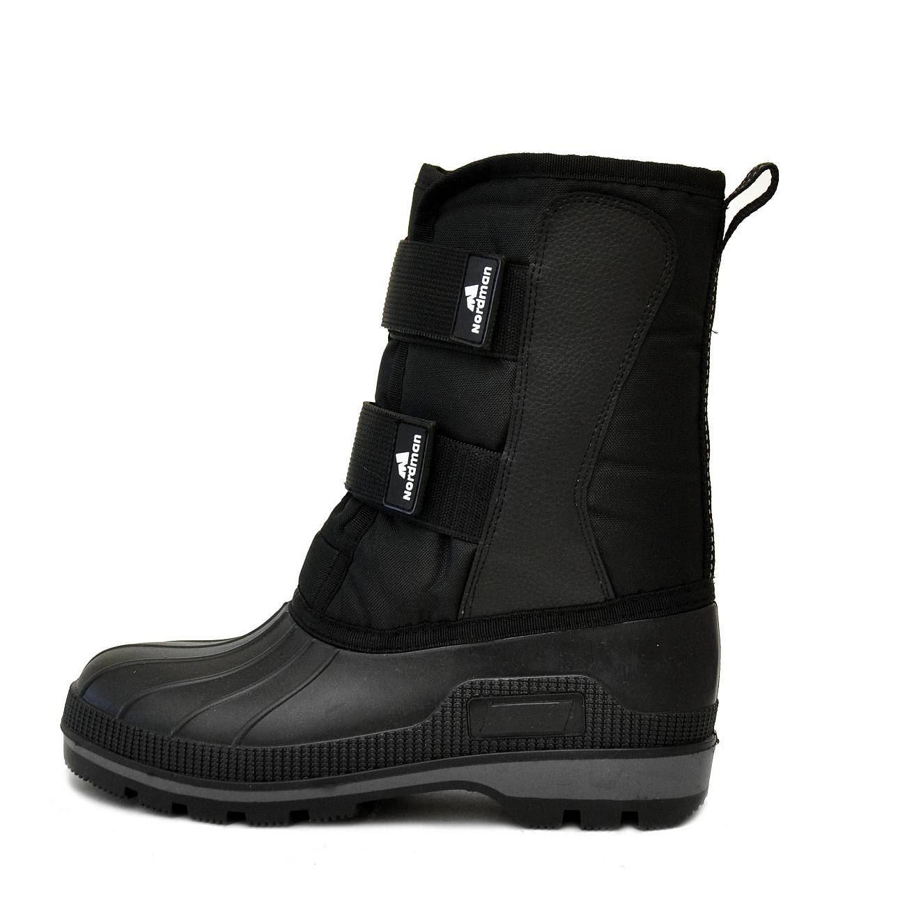 Сноубутсы Nordman Kraft  утепленные из ТЭП на липучках черные - фото 2