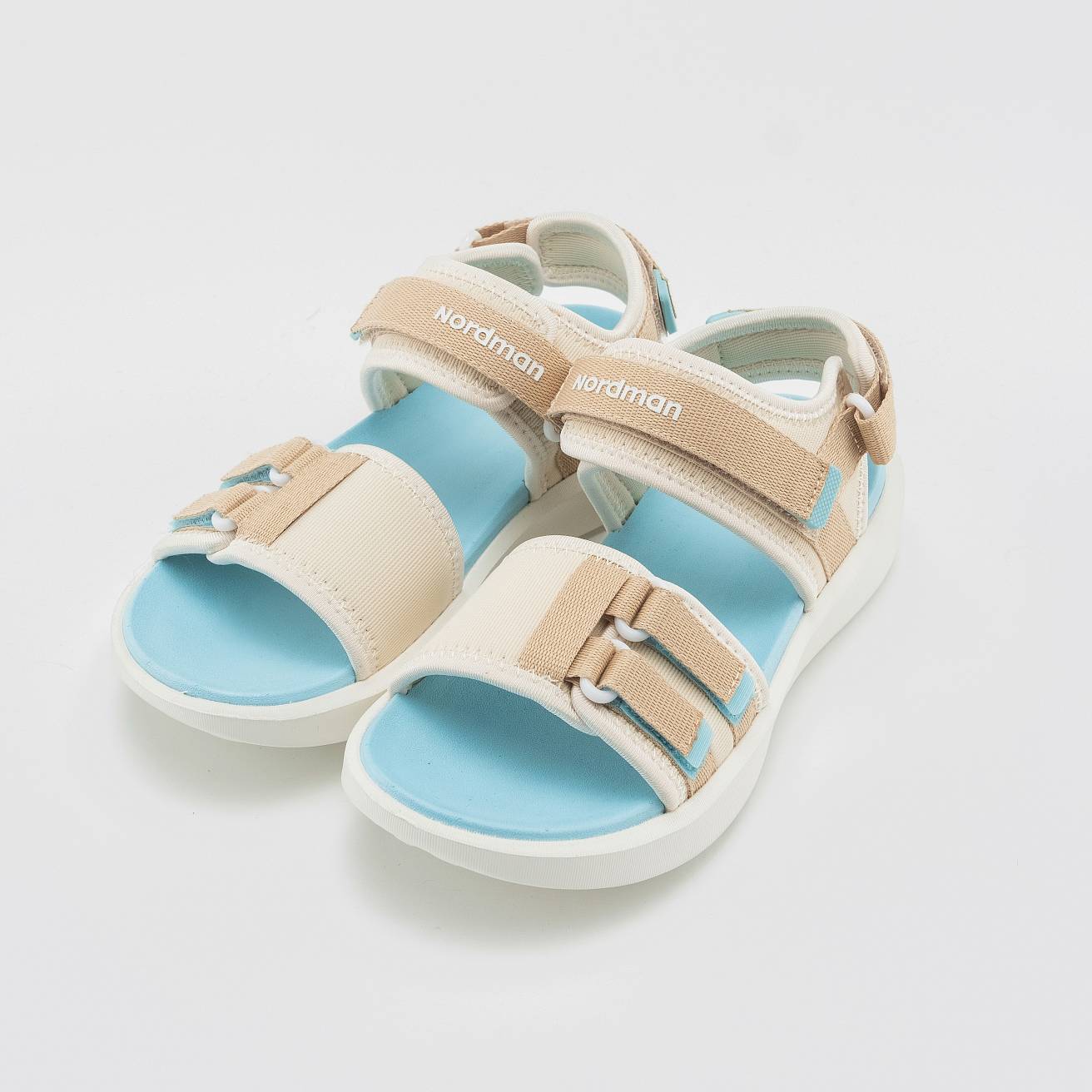 Nordman сандалии женские летние светло-голубые - фото 3