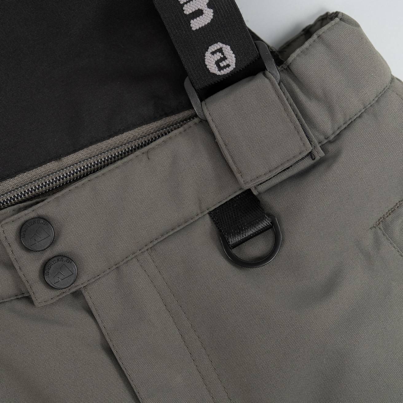 Полукомбинезон детский Nordman Wear темно-серый/черный - фото 5