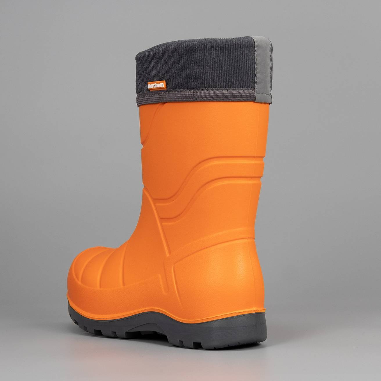 Сапоги детские Nordman Flash со съемным флисовым утеплителем оранжевые - фото 5