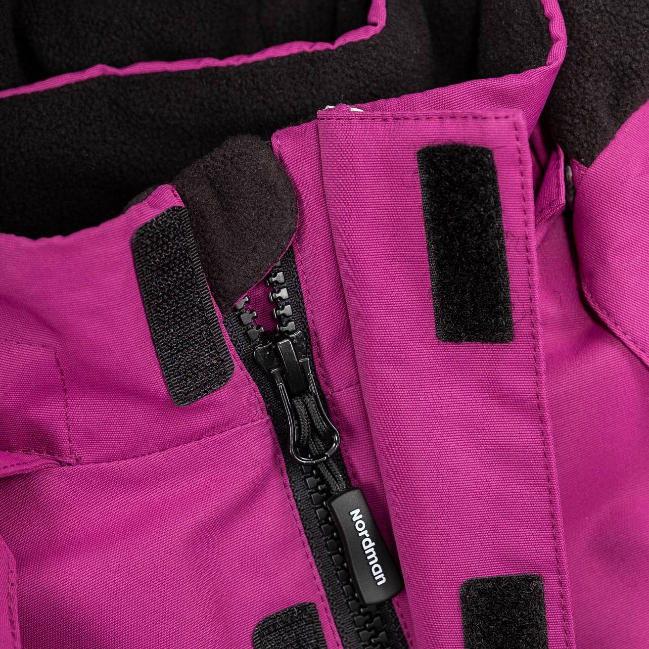 Nordman Wear куртка-парка утеплённая пурпурная - фото 11