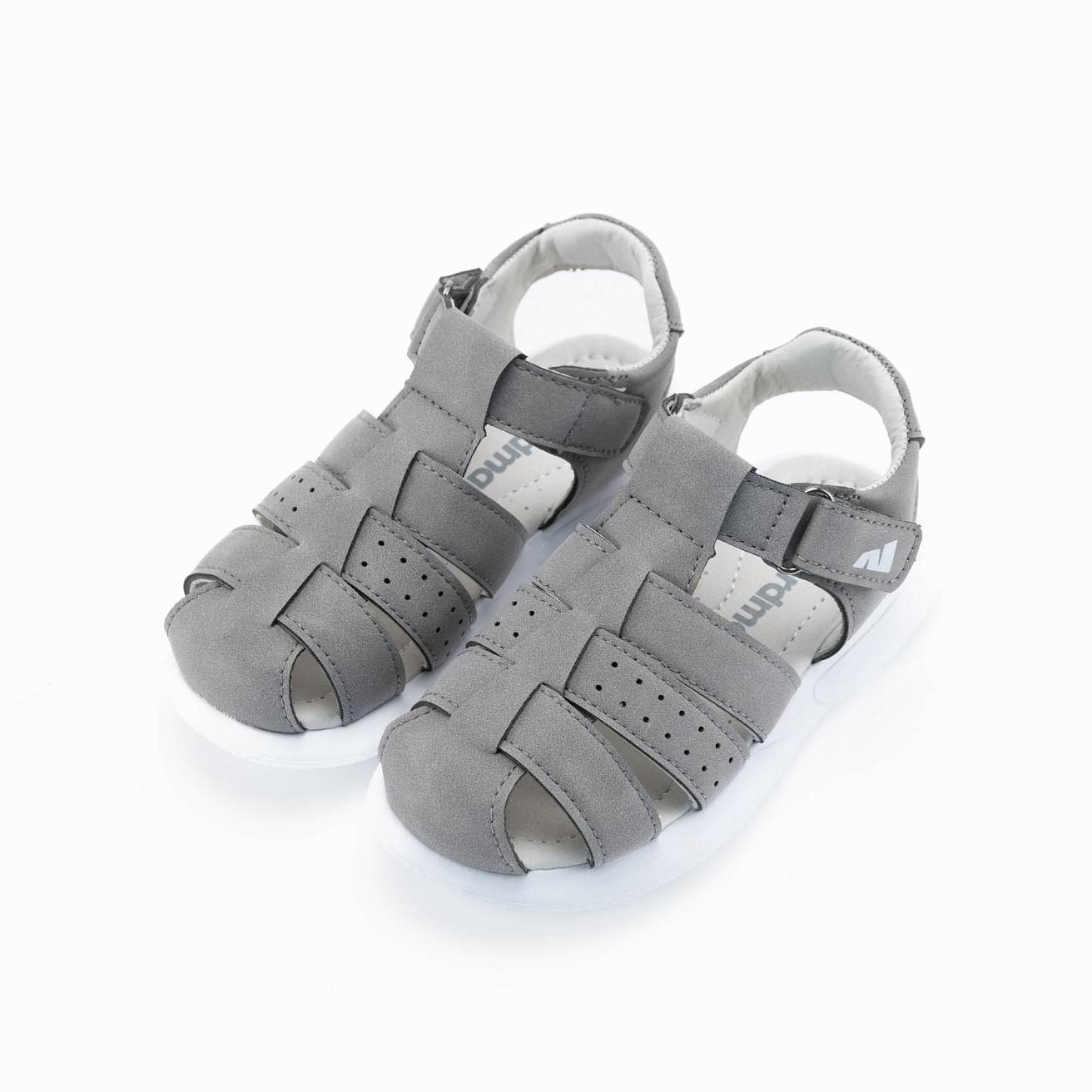 Сандалики детские Nordman Boom цвет серый - фото 2