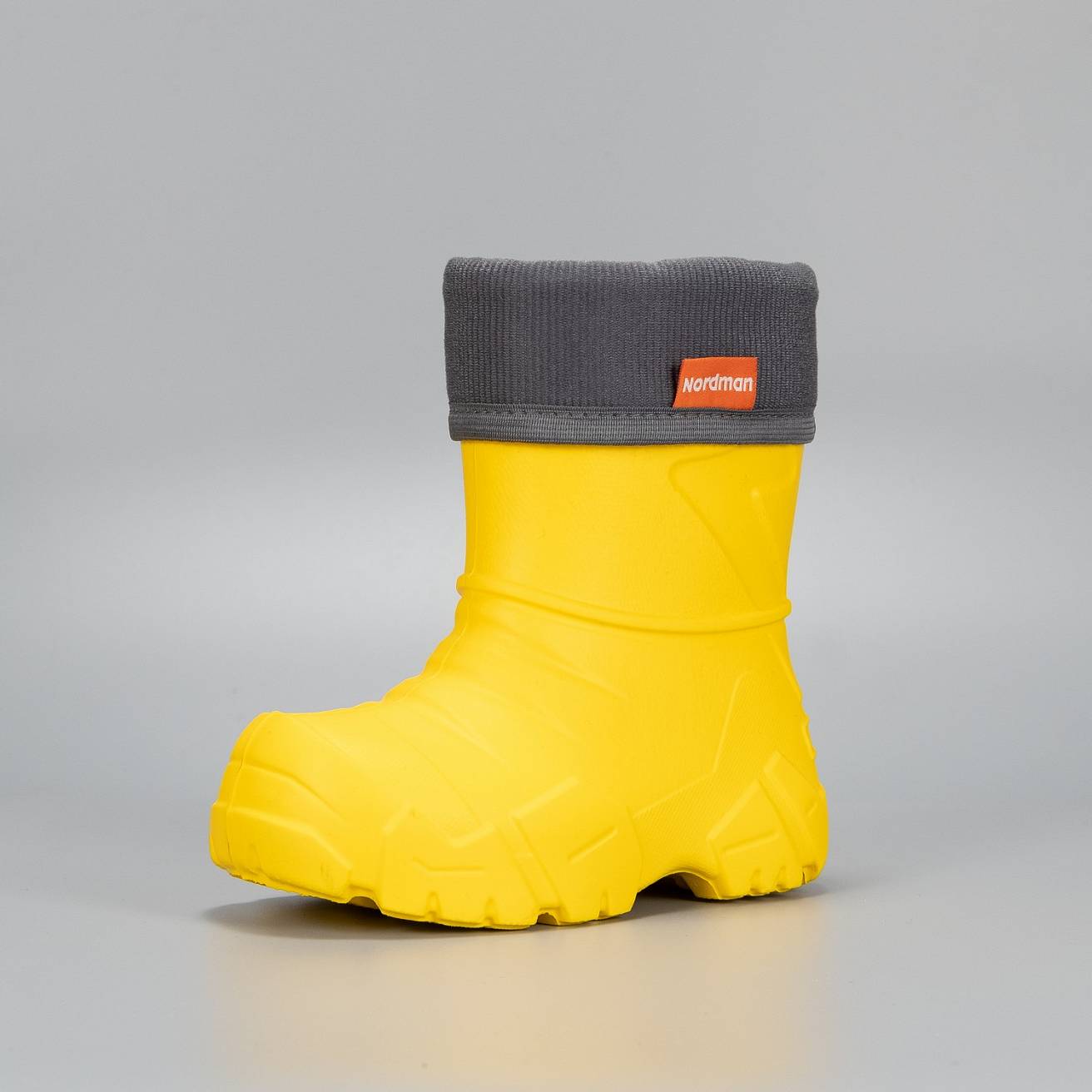 Сапоги детские Nordman Kids со съемным флисовым утеплителем желтые - фото 3