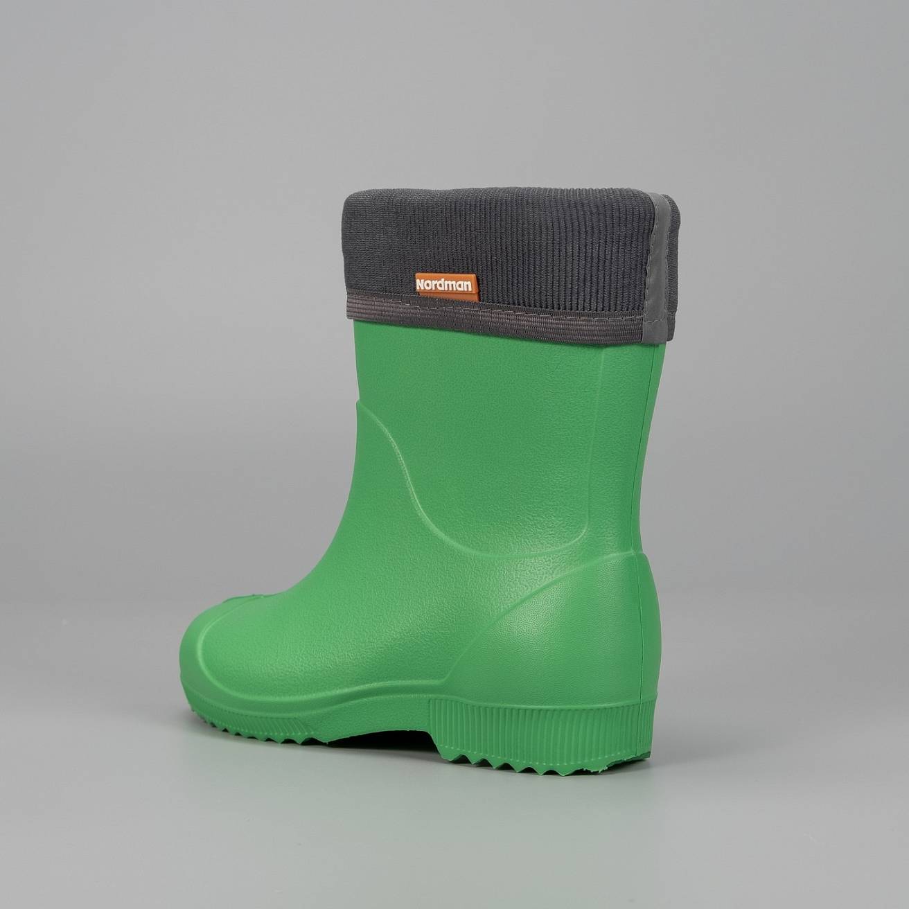 Nordman Jet сапоги из ЭВА, ут с манжетой из вельвета, Малодетские, Зеленый - фото 4