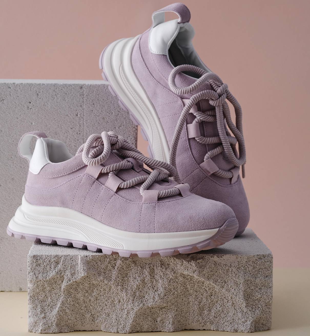 Кроссовки Nordman женские сиреневые - фото 2