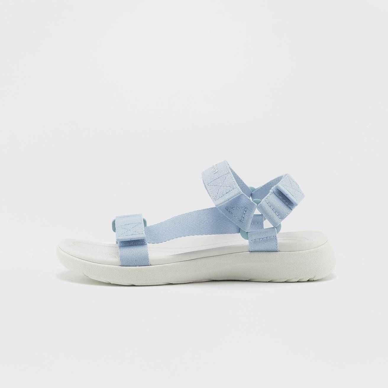 Nordman сандалии женские летние бело-голубые - фото 5