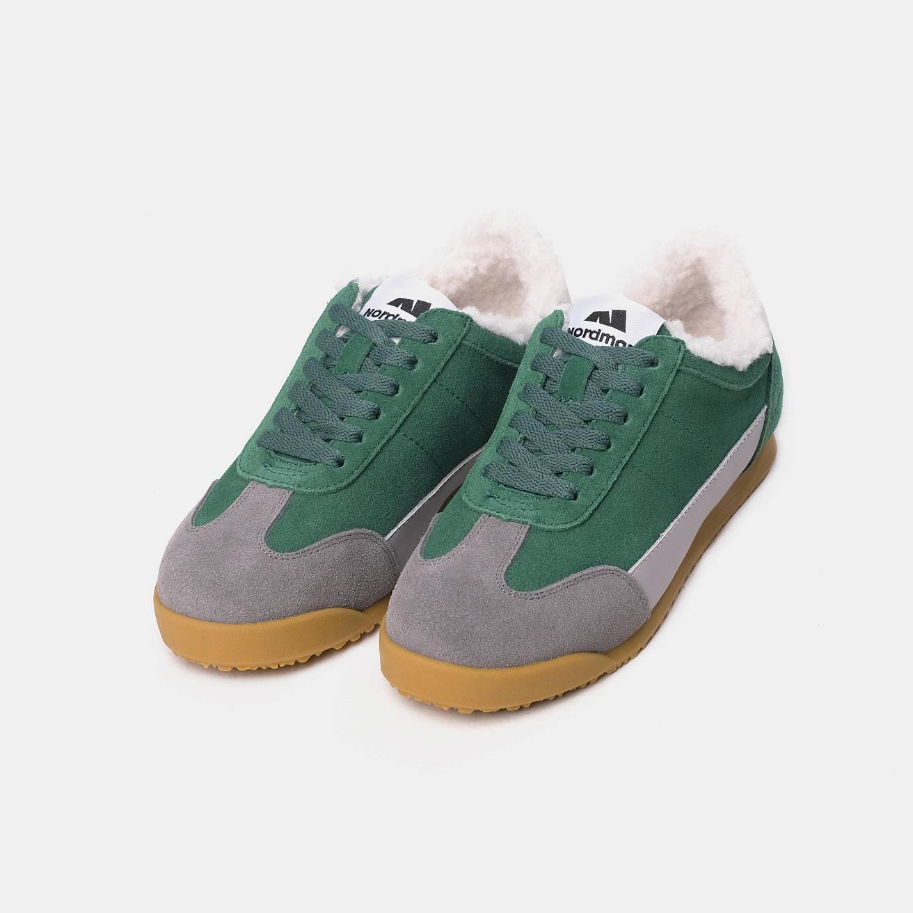 Кроссовки Nordman женские цвет зеленый - фото 4