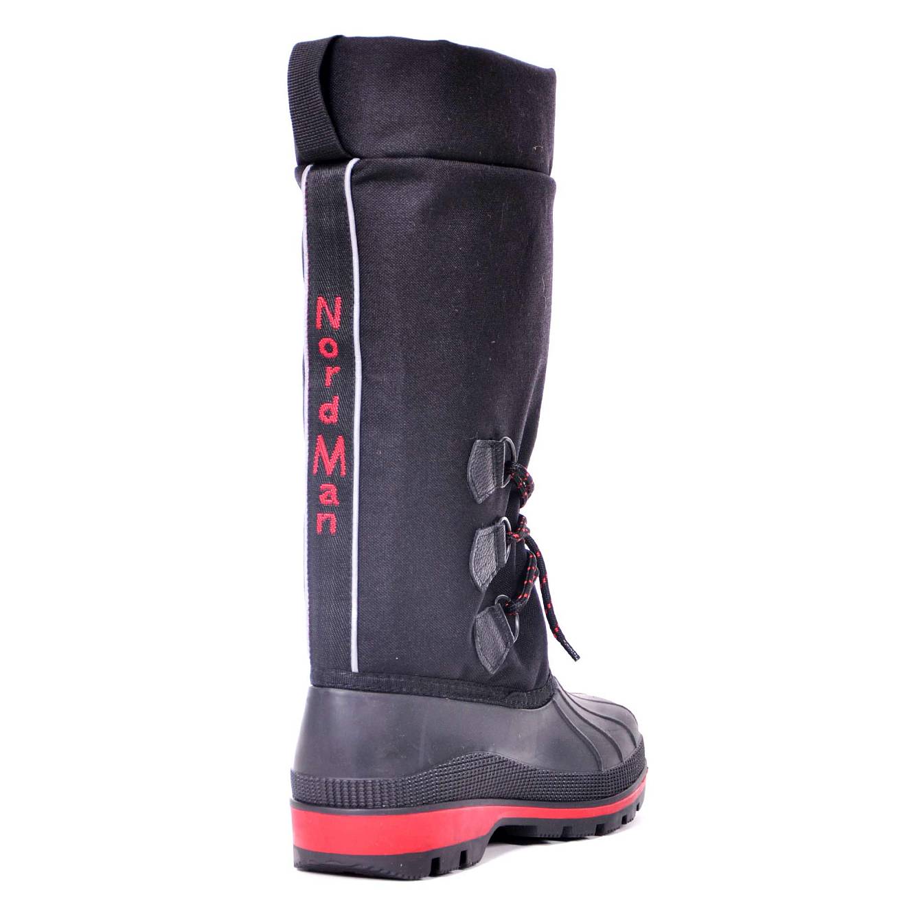 Бахилы Nordman New Red с многослойным вкладышем ткань Cordura черные - фото 2