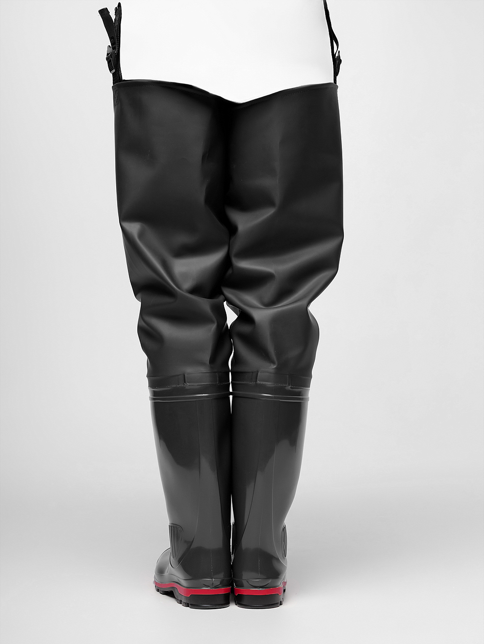 Сапоги рыбацкие Nordman 15 с надставкой из винитола черные - фото 6