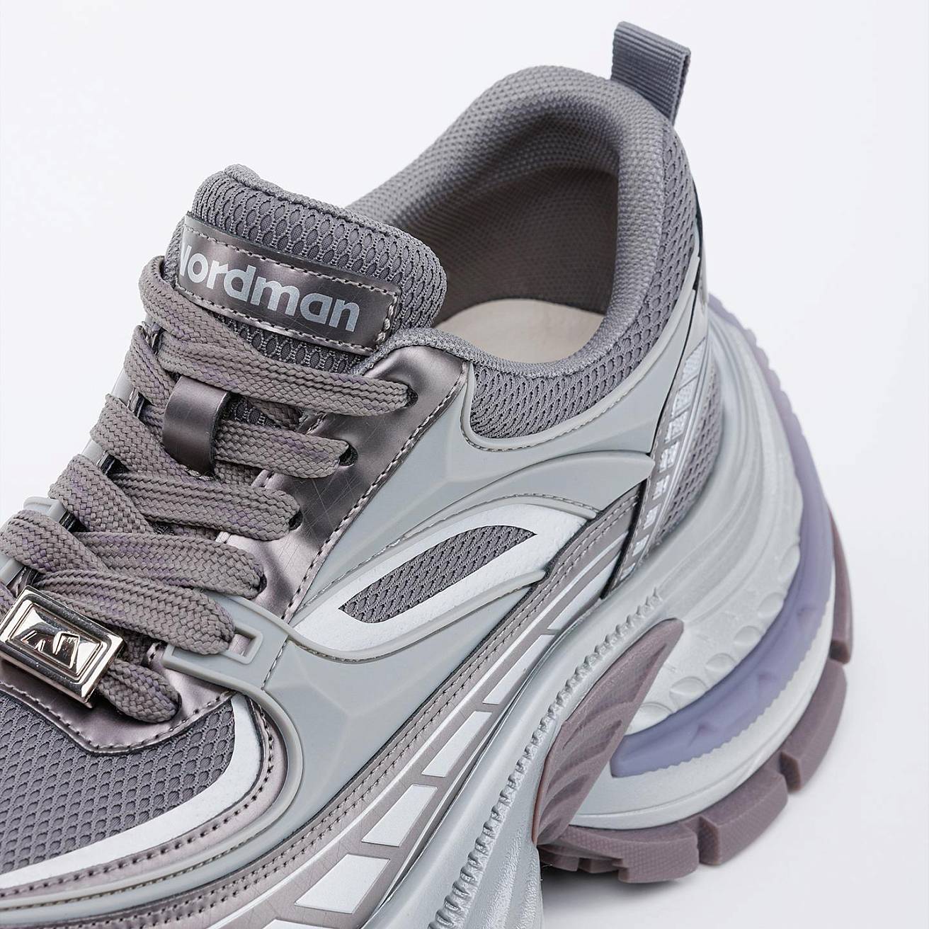 Женские кроссовки Nordman серые - фото 2
