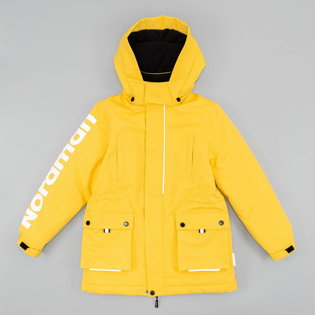 Nordman Wear куртка-парка утеплённая желтая - фото 3