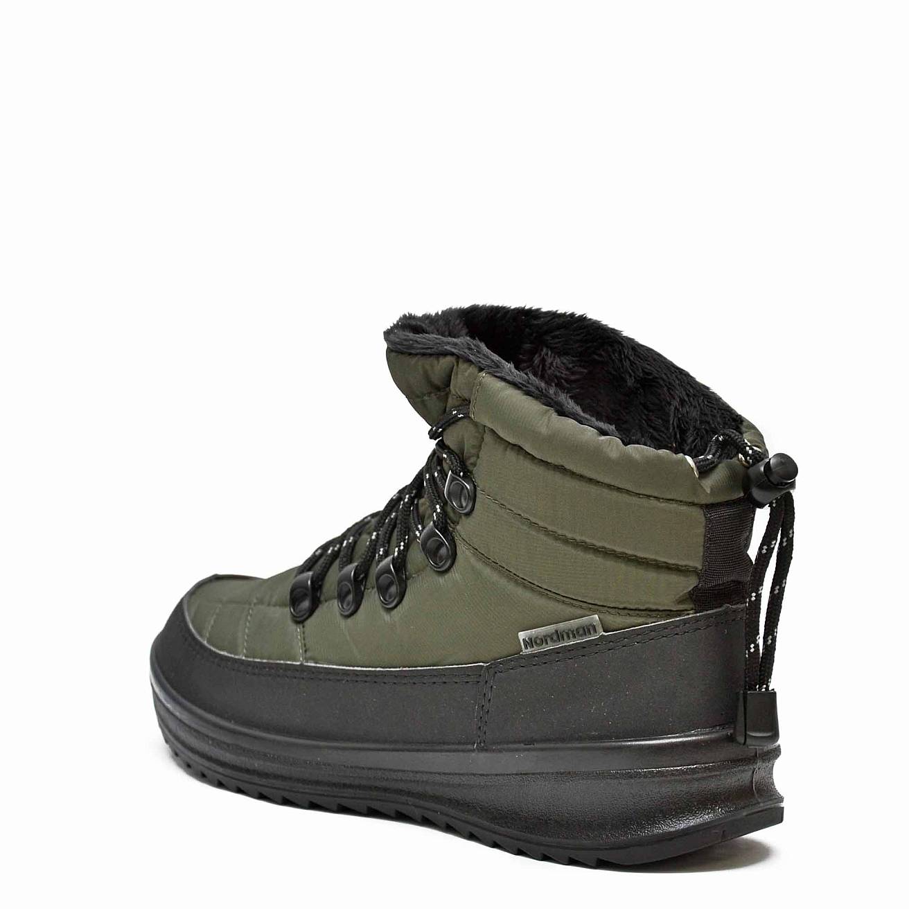 Ботинки Nordman Twist на шнуровке хаки - фото 3