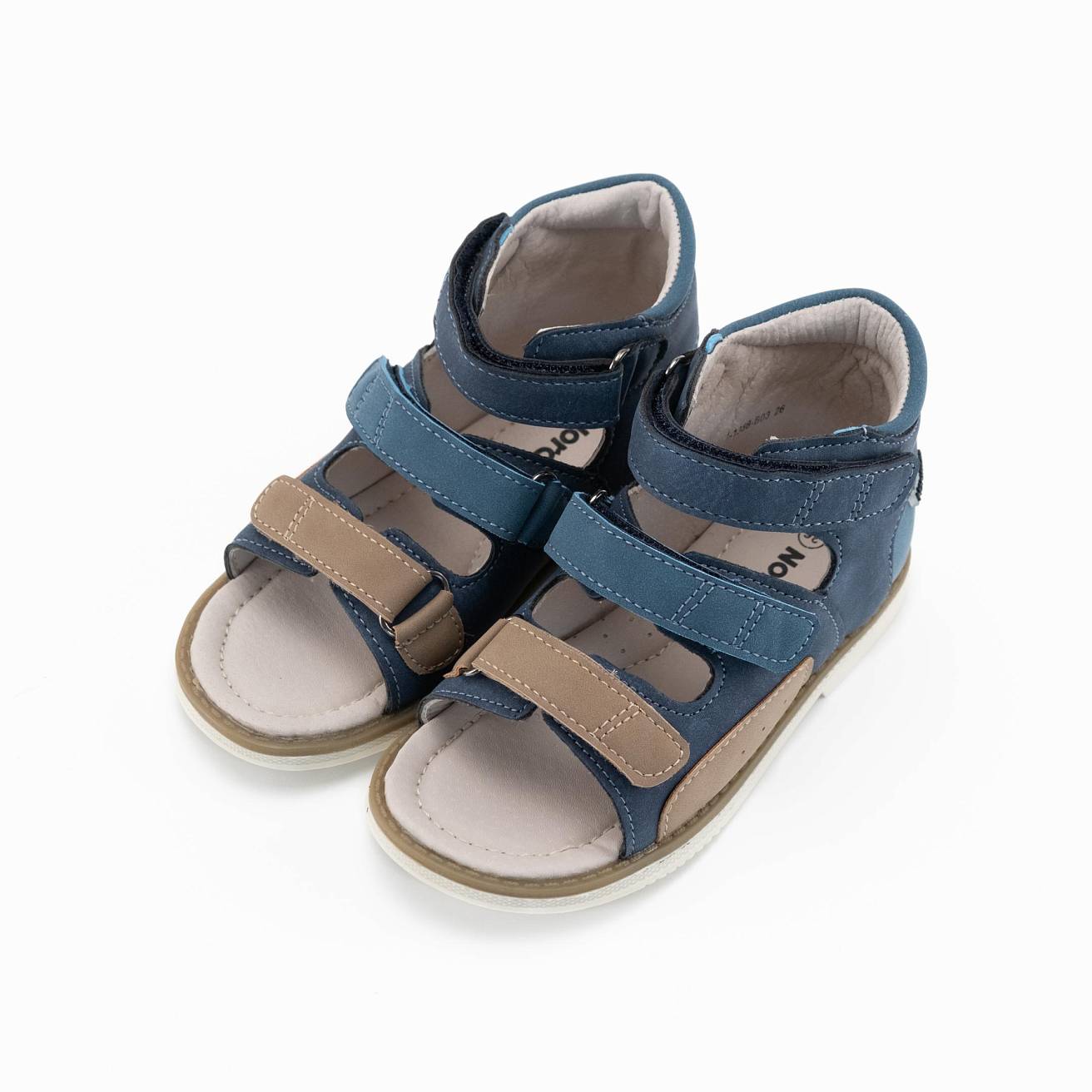 Сандалики детские Nordman Boom цвет тёмно-синий - фото 2