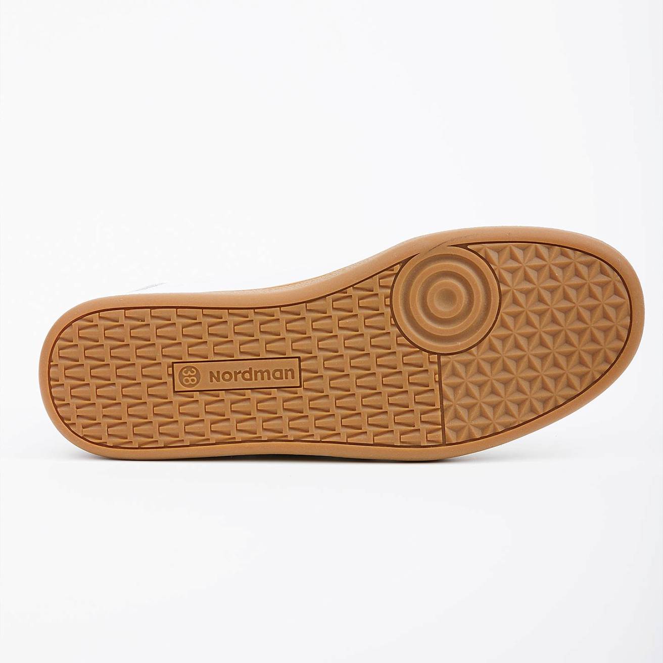 Женские кроссовки Nordman белые с серым - фото 4