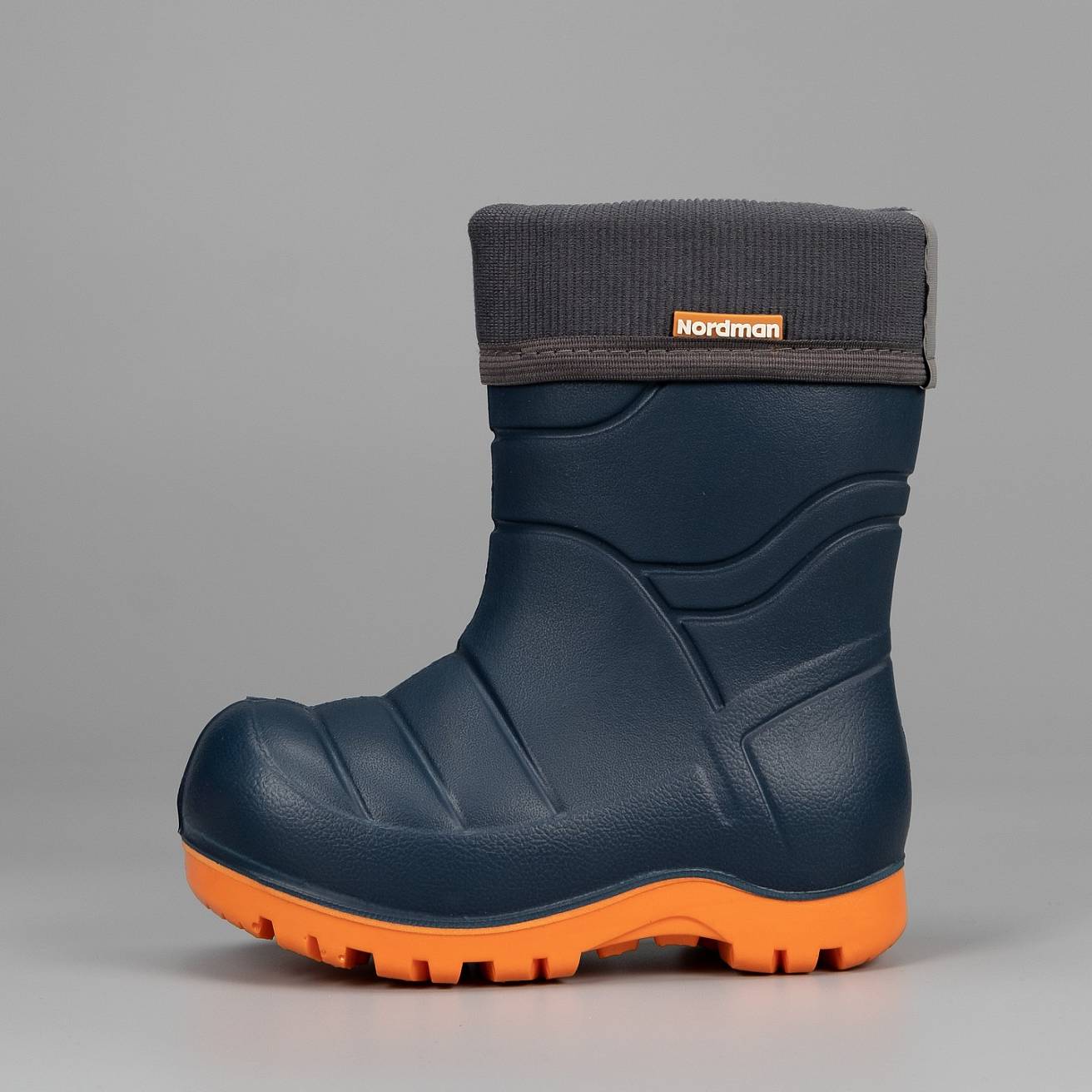 Сапоги детские Nordman Flash со съемным флисовым утеплителем синие - фото 4