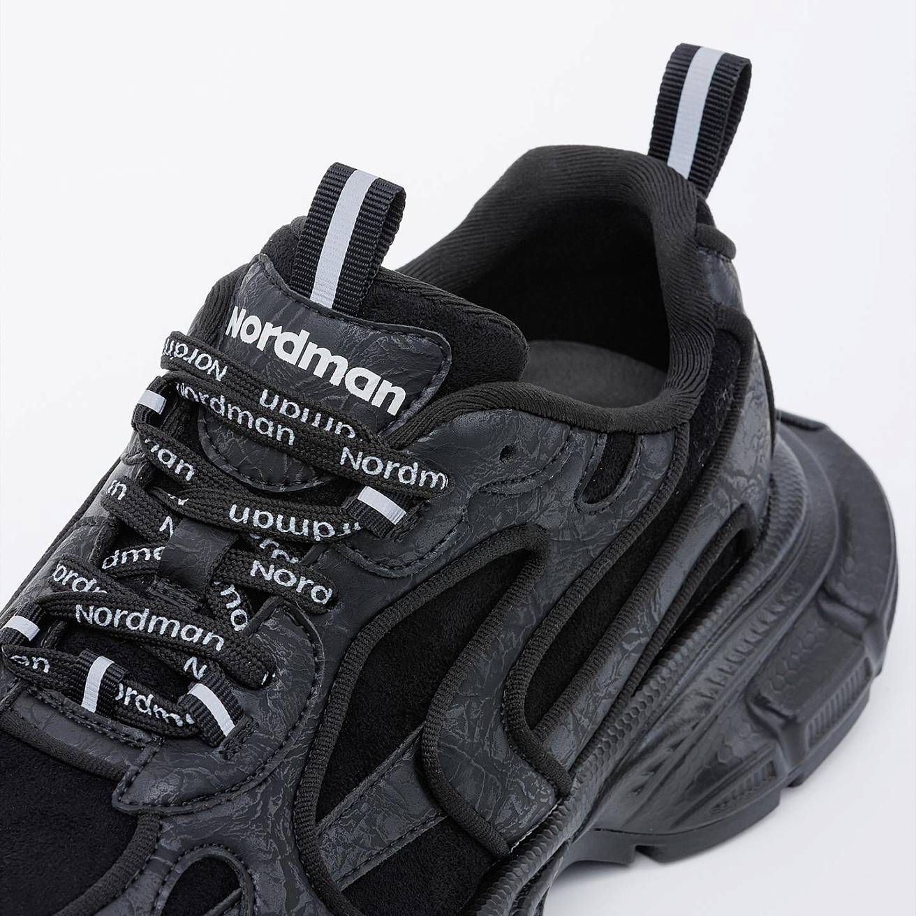 Женские кроссовки Nordman черные - фото 5
